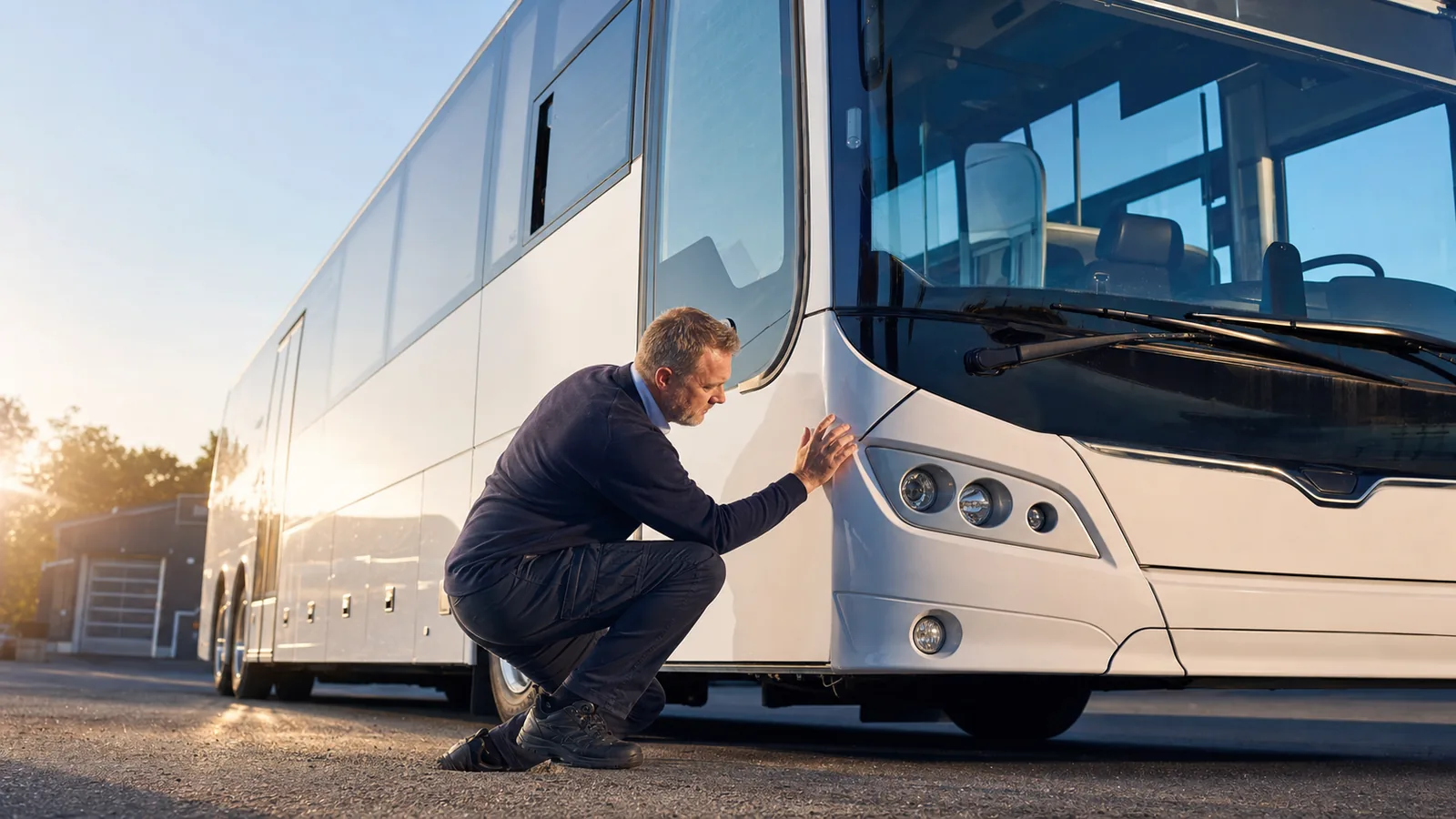 Daglig säkerhetskontroll av buss: en metodisk checklista