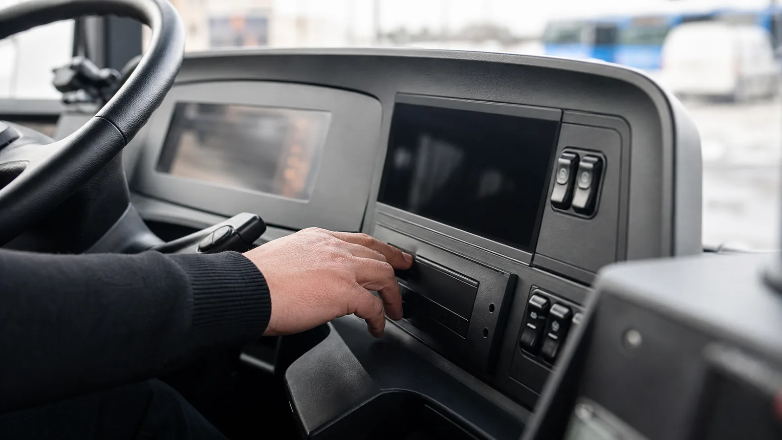 Digital färdskrivare i buss: guide för förare