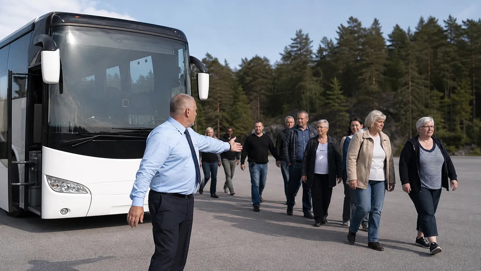 Utrymning av buss: så agerar du lugnt vid nödläge